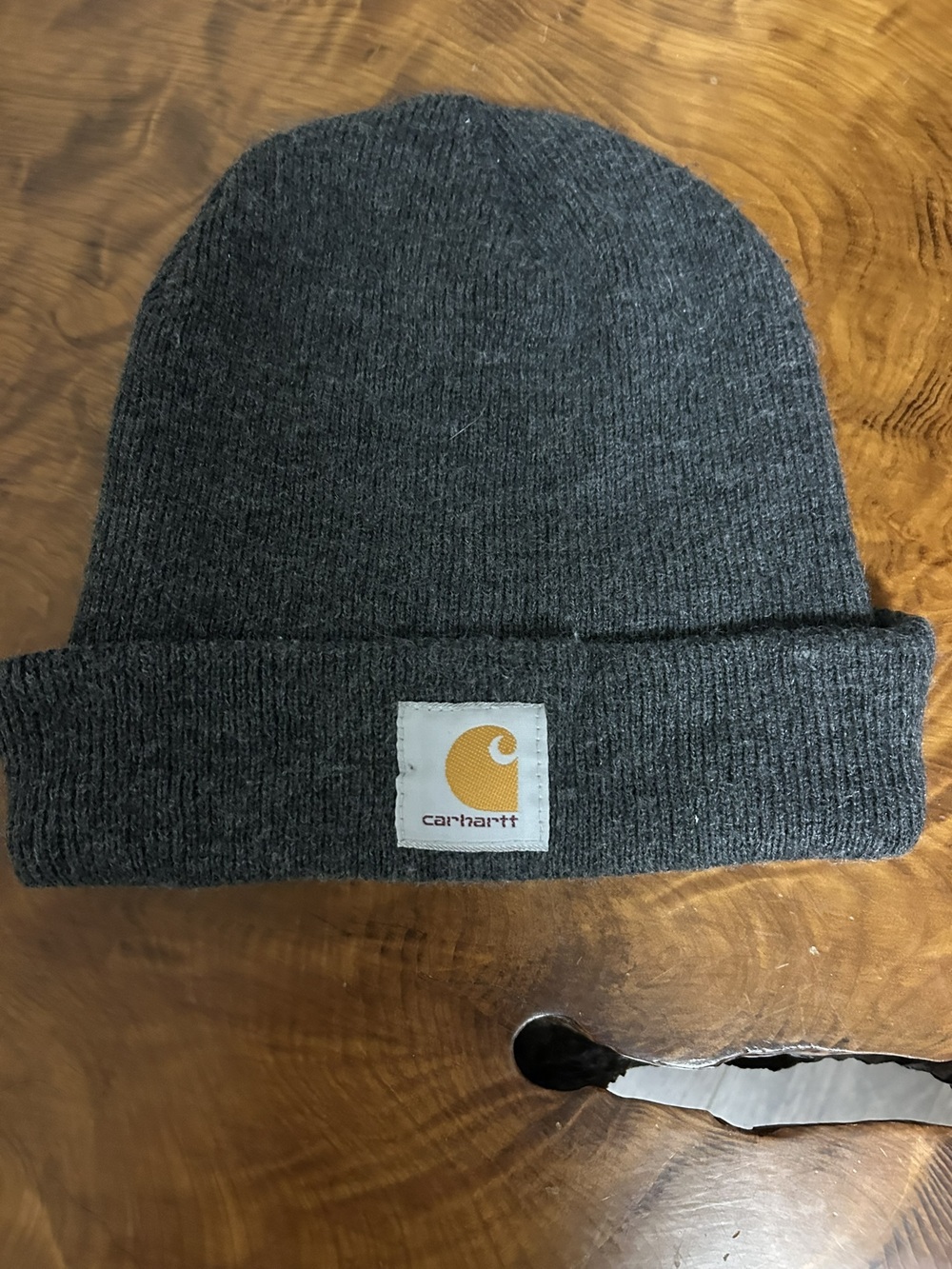 Carhartt A18 Charcoal Gray Knit Cuffed Beanie Watch Hat Fall 2019
